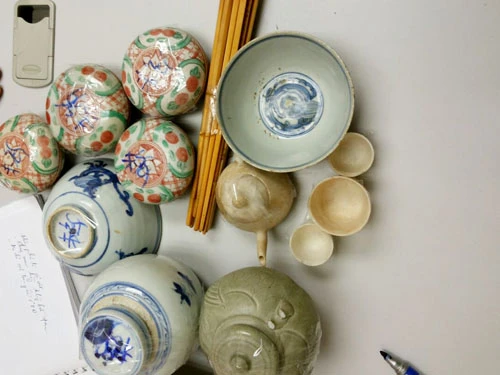 Số đồ cổ có xuất xứ từ Trung Quốc bị bắt giữ