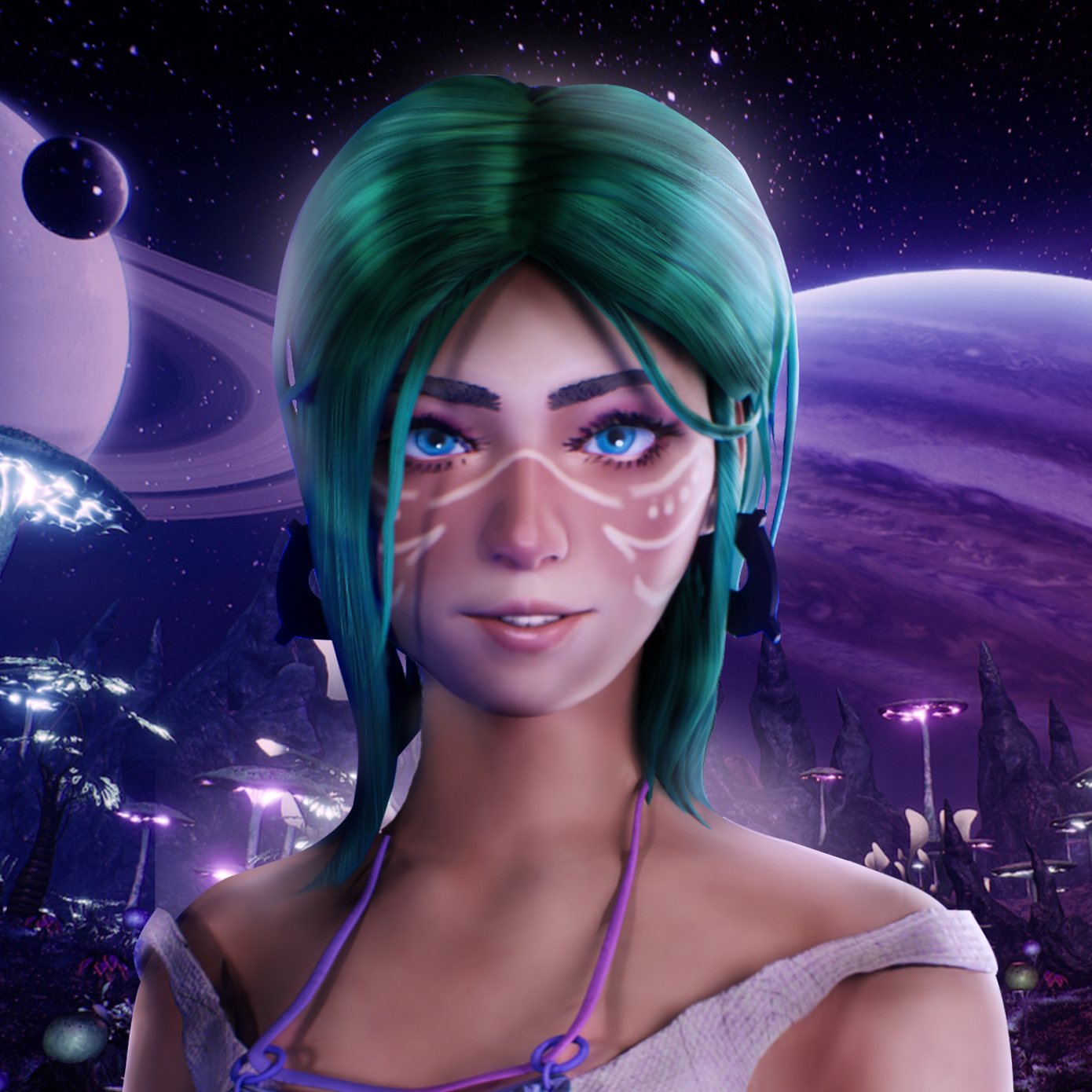 Gương mặt mới trong làng ca sĩ ảo: Micha. Ảnh: Hò Dô.