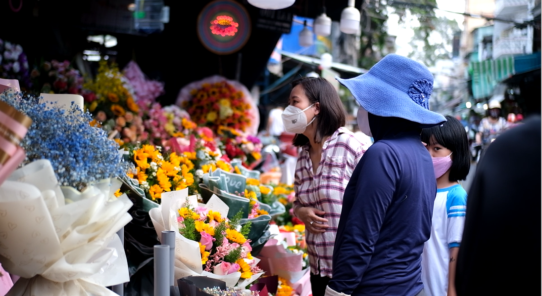 Càng sát ngày 8/3 giá hoa sẽ tăng mạnh theo nhu cầu của người tiêu dùng.