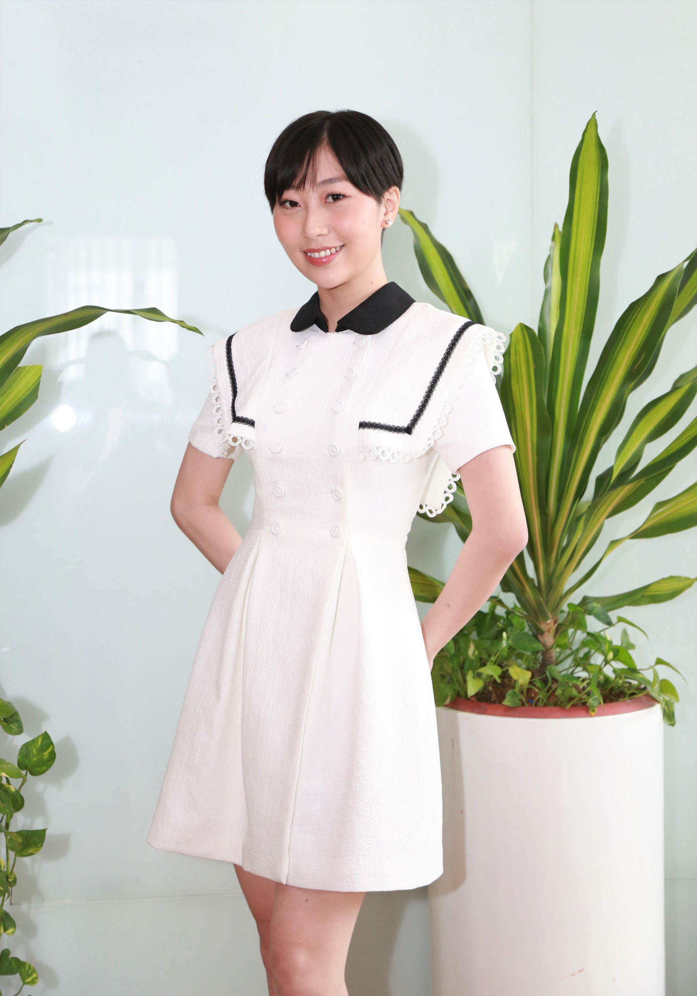 Thí sinh Nguyễn Thị Duyên với mái tóc ngắn cá tính, vẻ ngoài năng động. Ảnh: Ngô Tùng. Thí sinh Nguyễn Thị Duyên với mái tóc ngắn cá tính, vẻ ngoài năng động. Ảnh: Ngô Tùng.