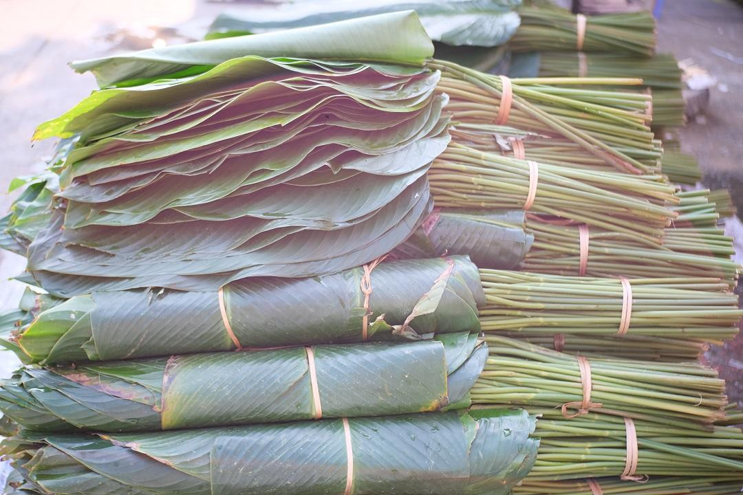 Lá dong được chọn mua từ nhà vườn ở huyện Hóc Môn (TP.HCM), huyện Gia Kiệm (Đồng Nai), Hà Nội,… Ưu điểm của các loại lá dong này có màu xanh óng, lá dai, tròn to nên được mọi người ưa chuộng. Lá dong được chọn mua từ nhà vườn ở huyện Hóc Môn (TP.HCM), huyện Gia Kiệm (Đồng Nai), Hà Nội,… Ưu điểm của các loại lá dong này có màu xanh óng, lá dai, tròn to nên được mọi người ưa chuộng.