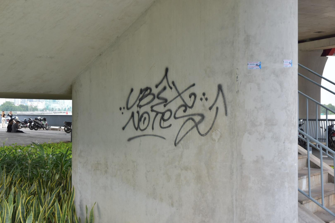 Hình ảnh cầu Thủ Thiêm 2 sau khi xóa những nét vẽ bẩn nhằng nhịt ảnh 5