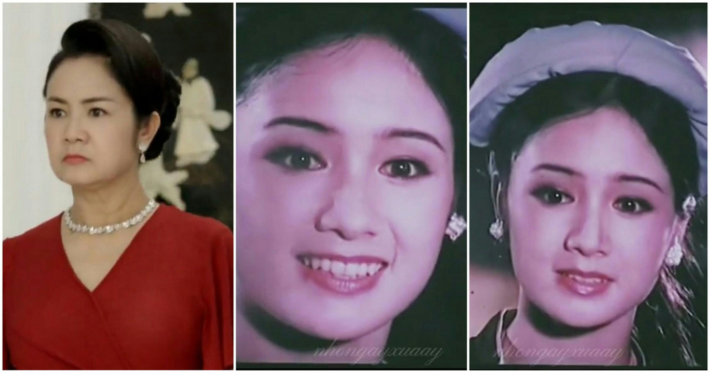 NSND Thu Hà với vẻ đẹp phúc hậu, thuần khiết.