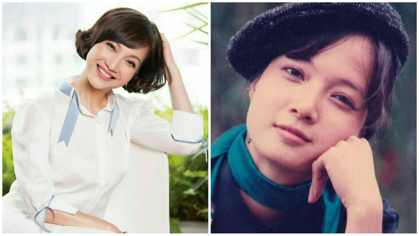 Nghệ sĩ Lê Khanh với nhan sắc gây thương nhớ ngày ấy.