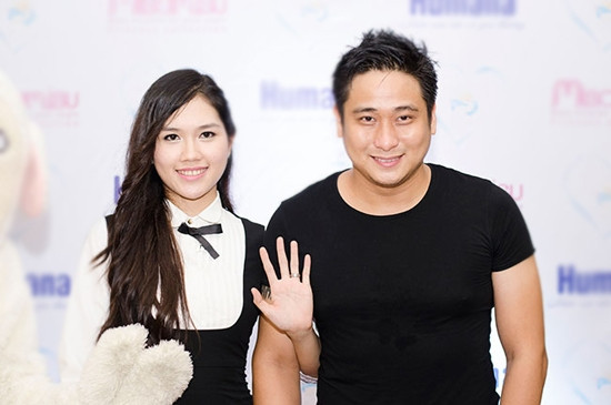 Minh Tiệp và vợ