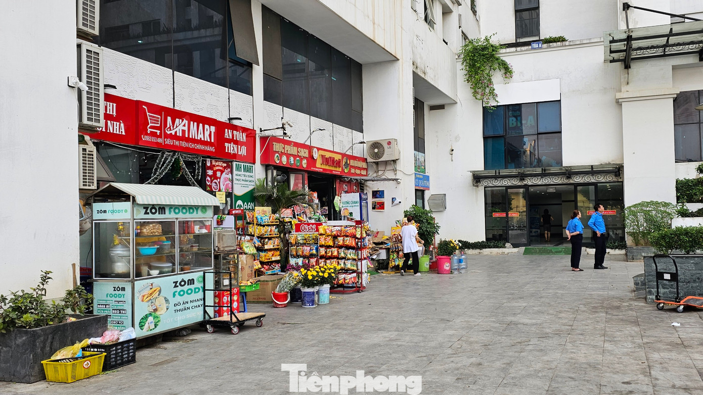 Nhiều kiốt tại tầng 1 vẫn kinh doanh, sai phạm chưa được xử lý triệt để tiềm ẩn nguy cơ mất an toàn PCCC.