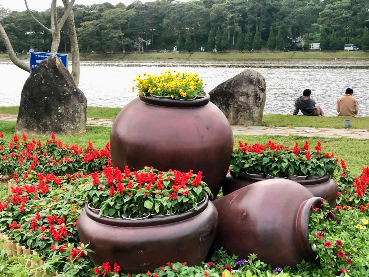 Nhiều tiểu cảnh quanh hồ Xuân Hương hứa hẹn sẽ là điểm check-in lý tưởng cho người dân và du khách.