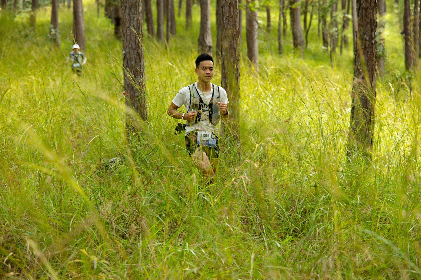 Đậu Tuấn Kiệt chia sẻ rất tiếc vì bị chạy nhầm đường mất 7km, song vẫn tìm cách liên lạc lại với ban tổ chức để quay về đúng đường chạy và quyết tâm về đích thứ 2 cự ly 100km nam.