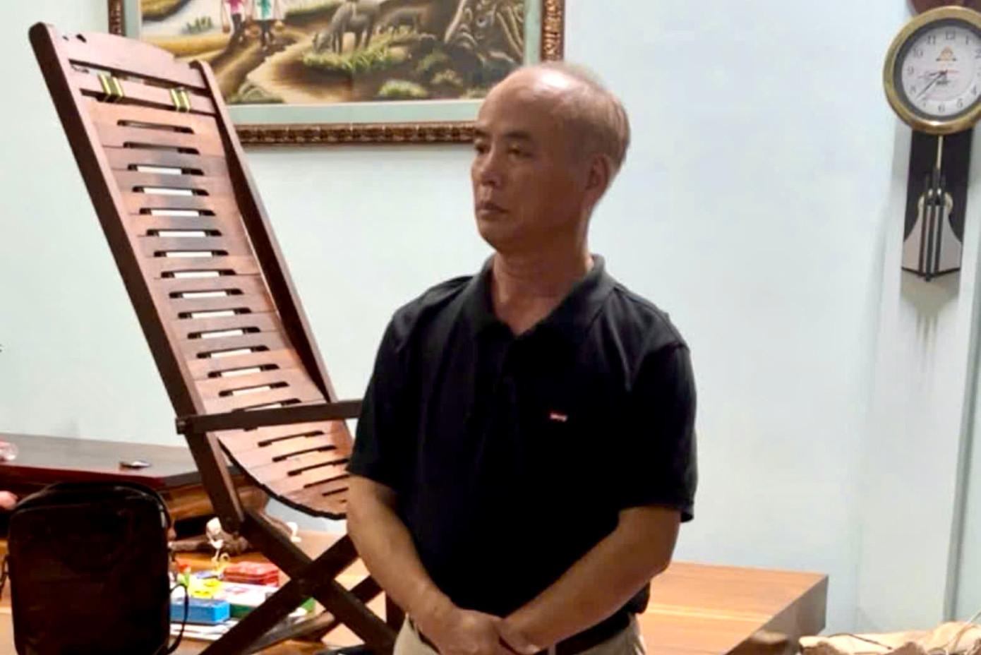 Ông Nguyễn Bá Đông - nguyên Trưởng phòng TN&amp;MT huyện Bảo Lâm