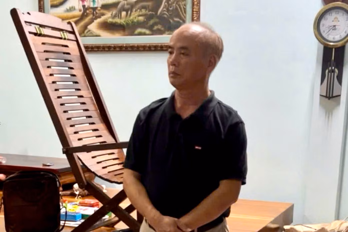 Ông Nguyễn Bá Đông - nguyên Trưởng phòng TN&amp;MT huyện Bảo Lâm