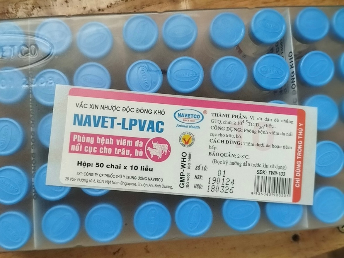 Vắc xin VDNC của Cty CP thuốc thú y Trung ương cung cấp cho Lâm Đồng Vắc xin VDNC của Cty CP thuốc thú y Trung ương cung cấp cho Lâm Đồng