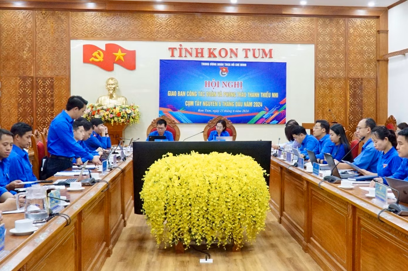 Toàn cảnh Hội nghị giao ban cụm Tây Nguyên