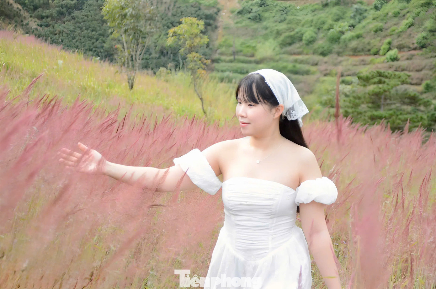Bạn Võ Thị Phương Chi, du khách TPHCM chia sẻ, nhóm bạn thật sự bất ngờ vì vẻ đẹp của đồi cỏ lau hồng. Từng bông cỏ nhuốm sắc hồng nhạt, lung linh dưới ánh mặt trời, khiến không gian vừa thơ mộng vừa yên bình. Cảm giác như mình đang lạc vào một câu chuyện cổ tích vậy!
