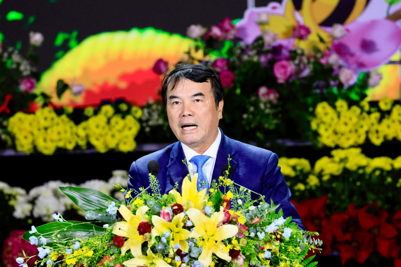 Phó Chủ tịch UBND tỉnh Lâm Đồng Phạm S phát biểu bế mạc.