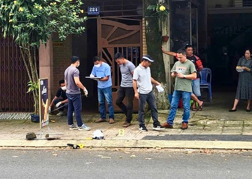 Hiện trường vụ hỗn chiến Hiện trường vụ hỗn chiến