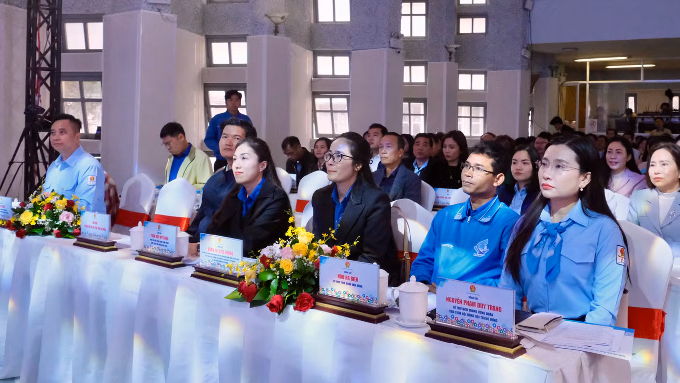 Đại biểu tham dự Hội nghị Nhà Thiếu nhi toàn quốc năm 2024.