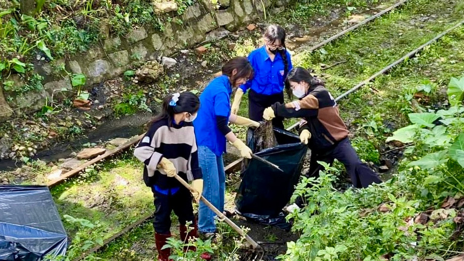 Kết quả, đoàn viên thanh niên đã dọn dẹp vệ sinh, thu gom gần 5 tấn rác thải; xóa nhiều điểm đen về môi trường trên dọc tuyến tàu chạy từ Ga Đà Lạt đến Ga Trại Mát với tổng chiều dài gần 7km.
