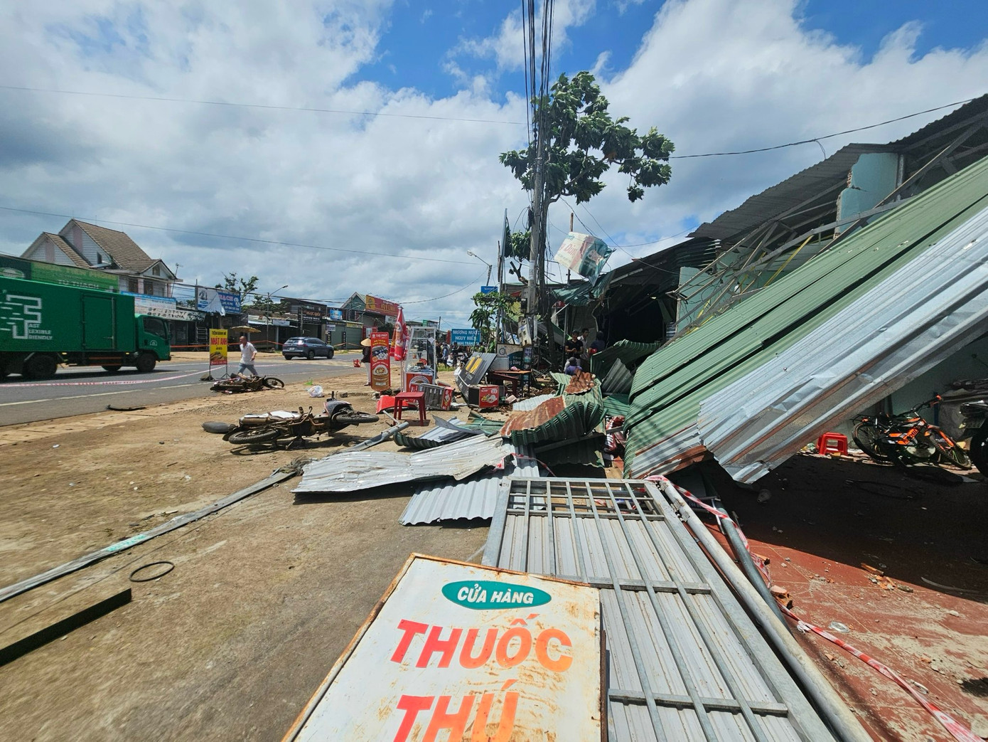 Hiện trường vụ tai nạn Hiện trường vụ tai nạn