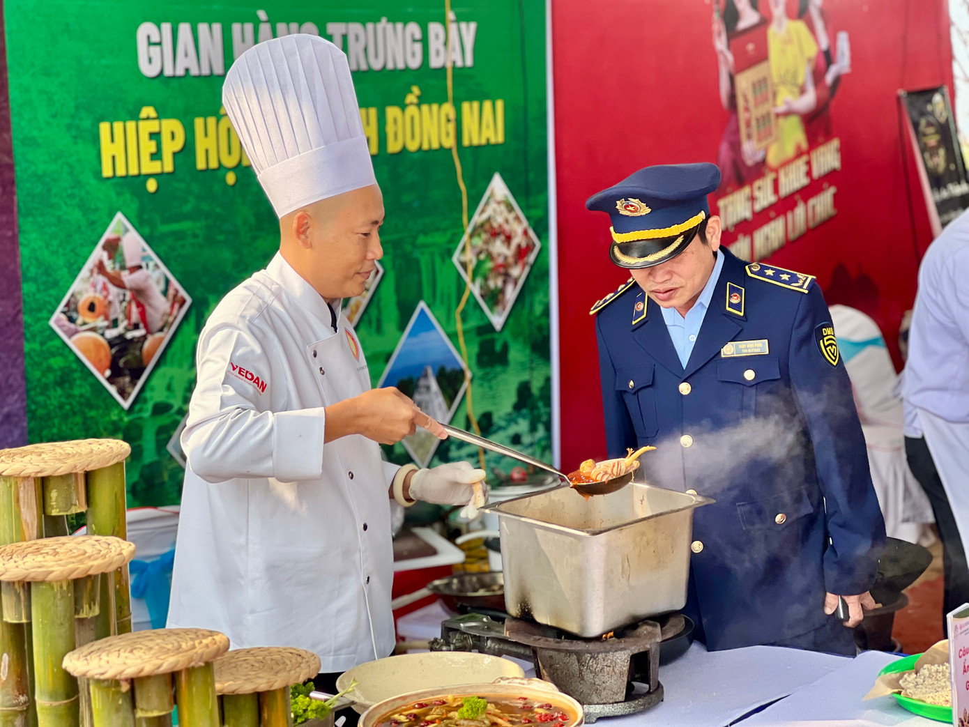 Các đội sẽ trổ tài chế biến ít nhất 6 món ăn chính có thành phần từ cây dược liệu đẳng sâm và các món ăn khuyến khích mang hương vị địa phương mình