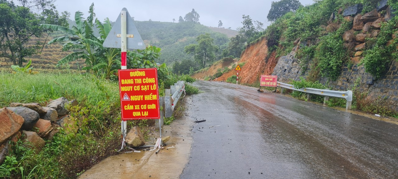 Qua kiểm tra, nguy cơ sạt lở tập trung ở một số địa phương như: Đại Lào, Lộc Châu, Đam B’ri, B’Lao, Lộc Tiến, Lộc Sơn...