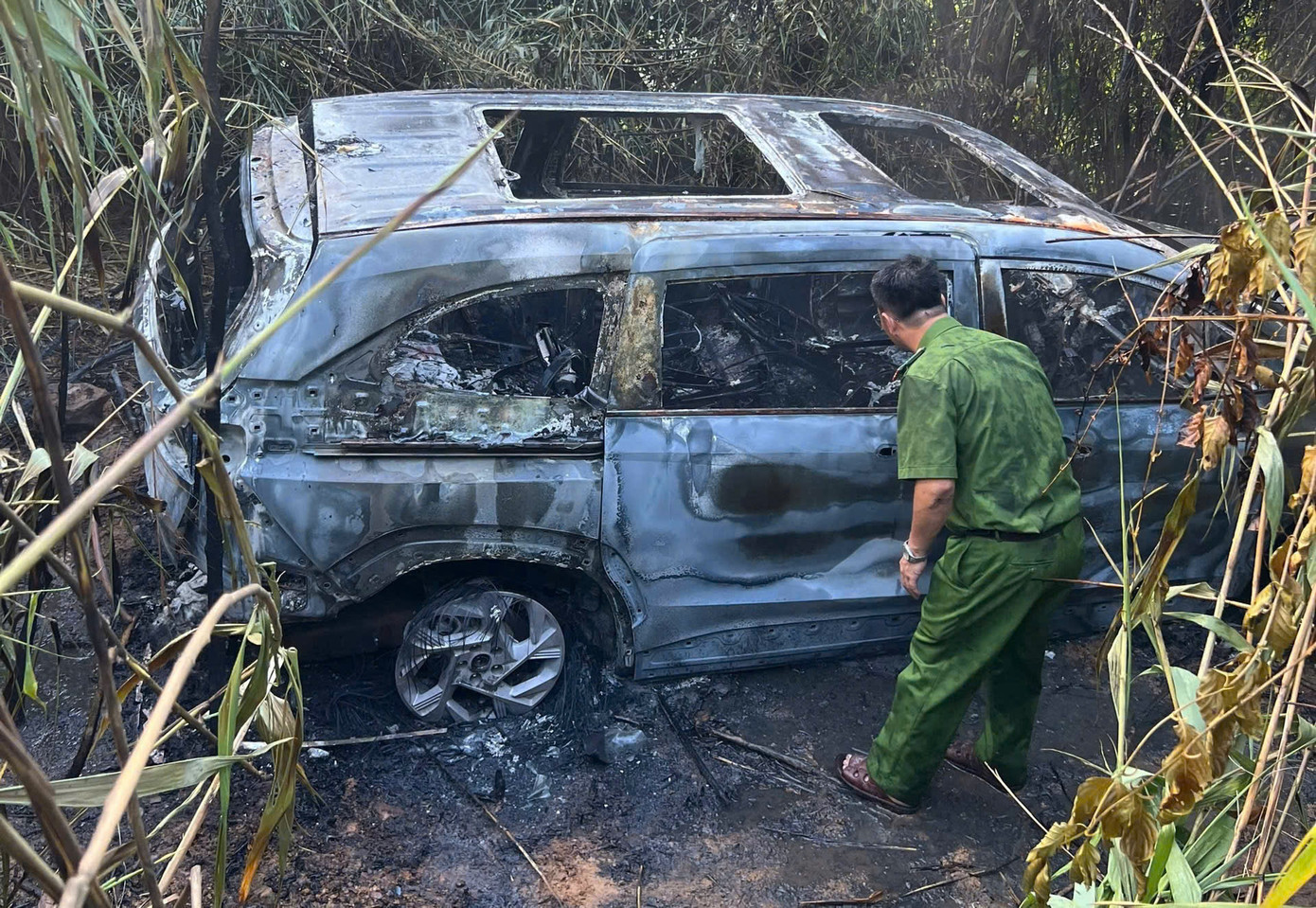 Hiện trường vụ cháy