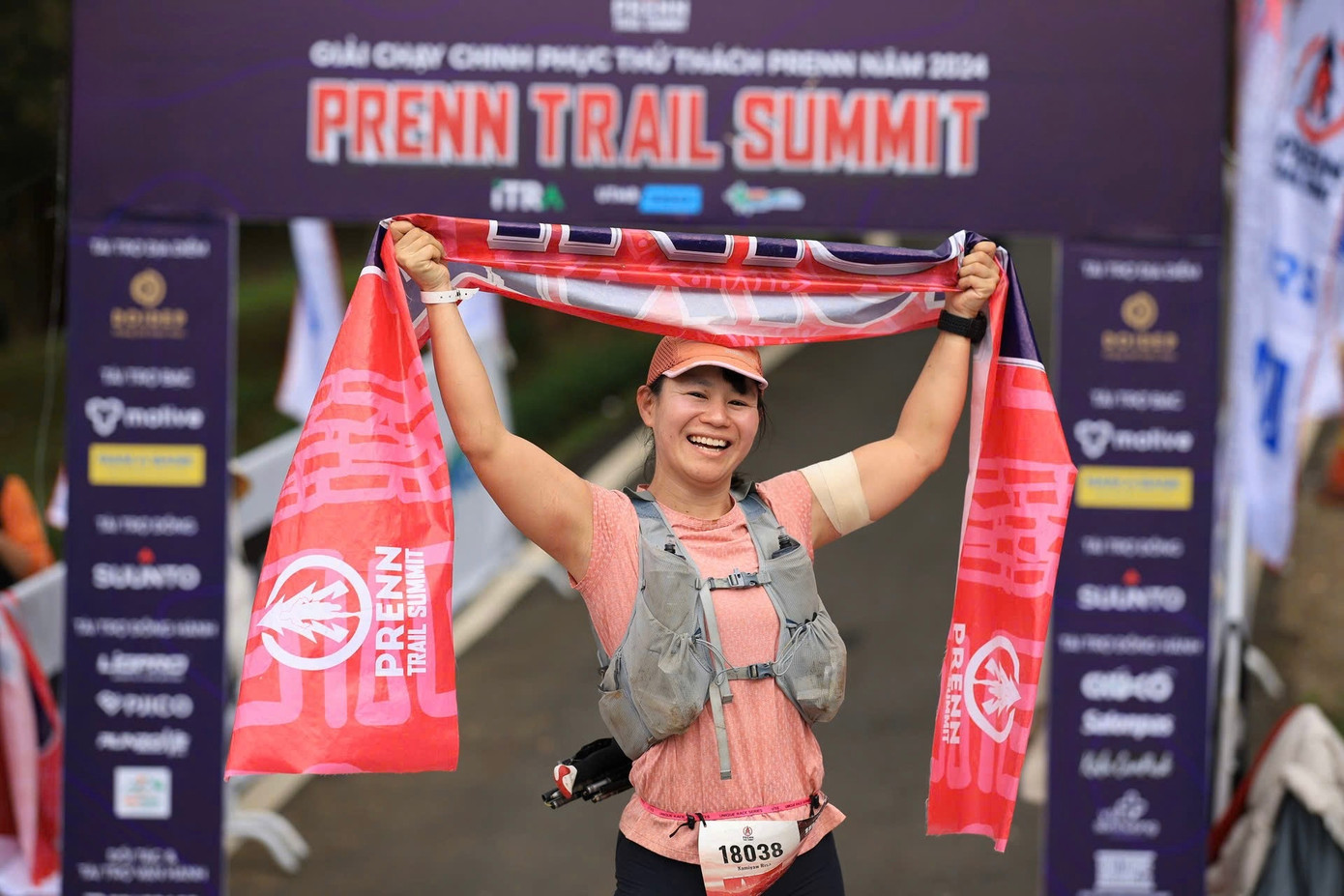 Nhà vô địch nữ cự ly 182km thuộc về vận động viên quốc tế Kamiyaw Risa, với tổng thời gian hoàn thành là 49 giờ 7 phút 25 giây.