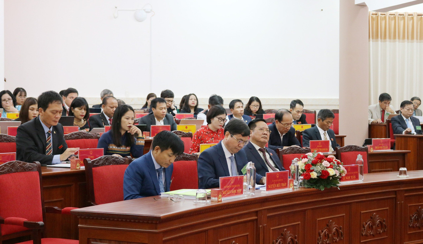 Các đại biểu tham dự kỳ họp. Các đại biểu tham dự kỳ họp.