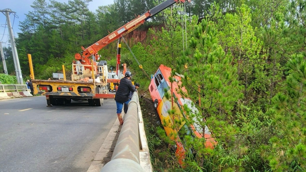 Hiện trường vụ tai nạn