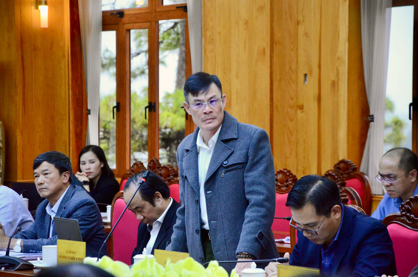 Ông Vũ Đình Cường - Phó giám đốc Sở NN&amp;PTNT Lâm Đồng