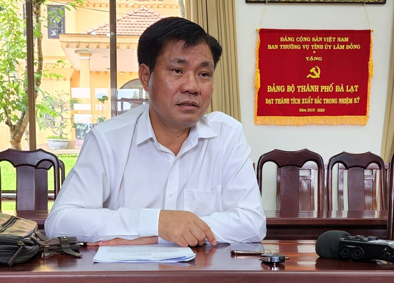 Ông Nguyễn Văn Sơn - Phó Chủ tịch UBND TP Đà Lạt Ông Nguyễn Văn Sơn - Phó Chủ tịch UBND TP Đà Lạt