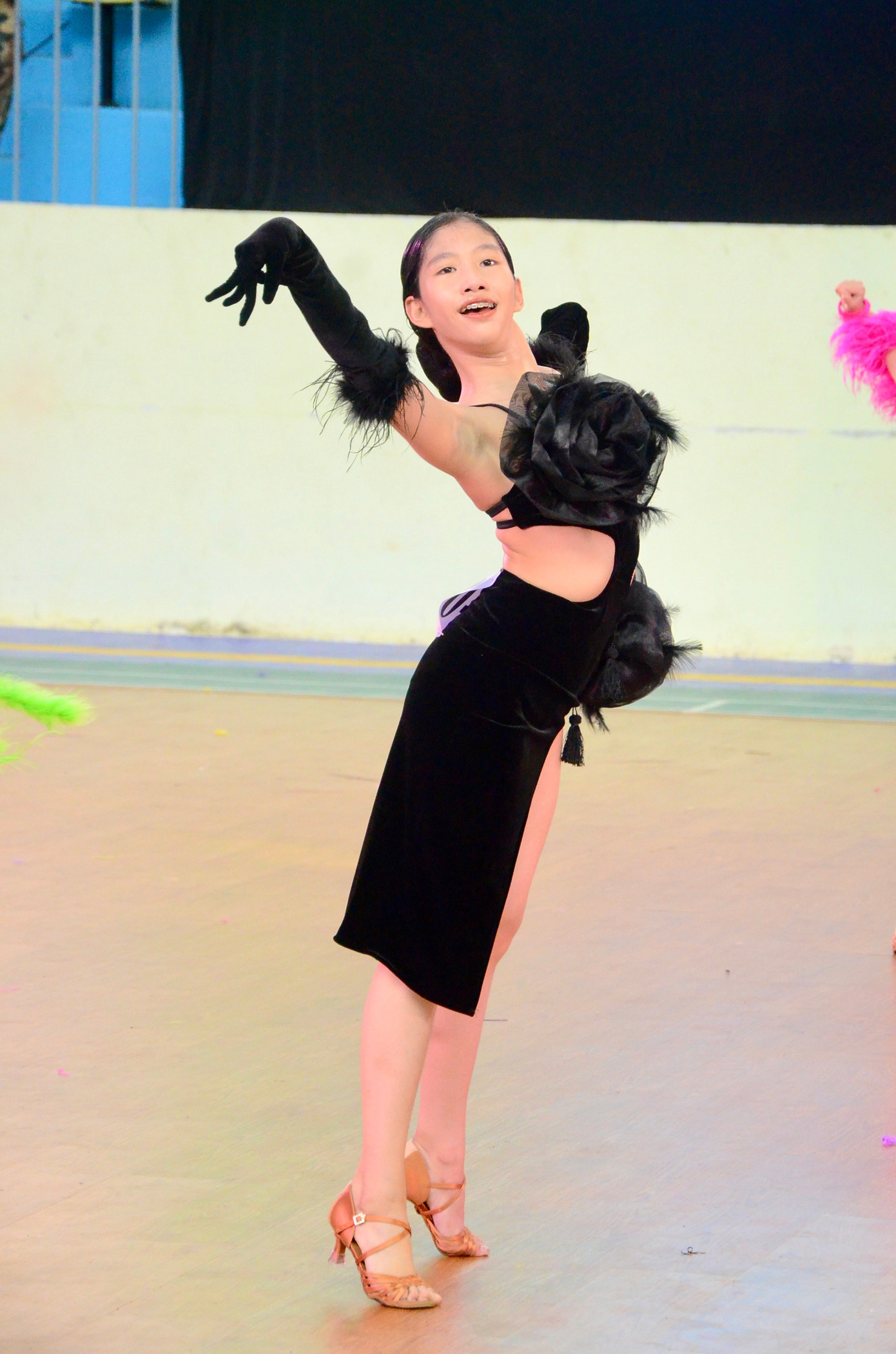 Nhiều động tác khó để lại ấn tượng cho khán giả