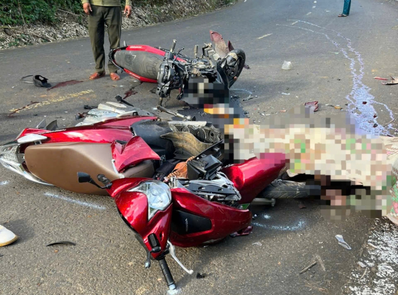 Hiện trường vụ tai nạn Hiện trường vụ tai nạn