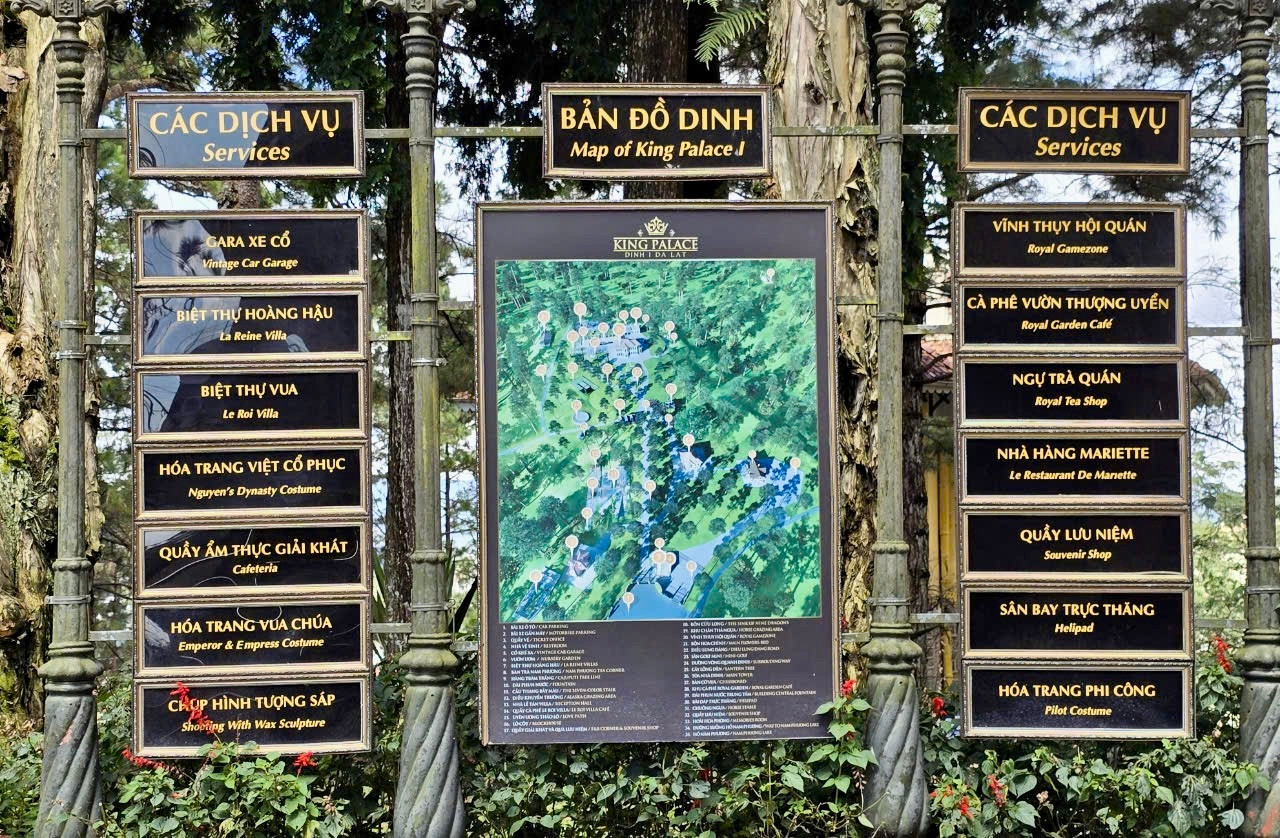 Sau năm 1975, Dinh 1 trải qua nhiều mục đích sử dụng khác nhau, dẫn đến tình trạng xuống cấp. Nhận thấy tiềm năng du lịch, năm 2014, tỉnh Lâm Đồng đã cho Cty CP Hoàn Cầu Đà Lạt thuê đất và dinh thự này với mục đích khôi phục, trùng tu thành dự án King Palace.