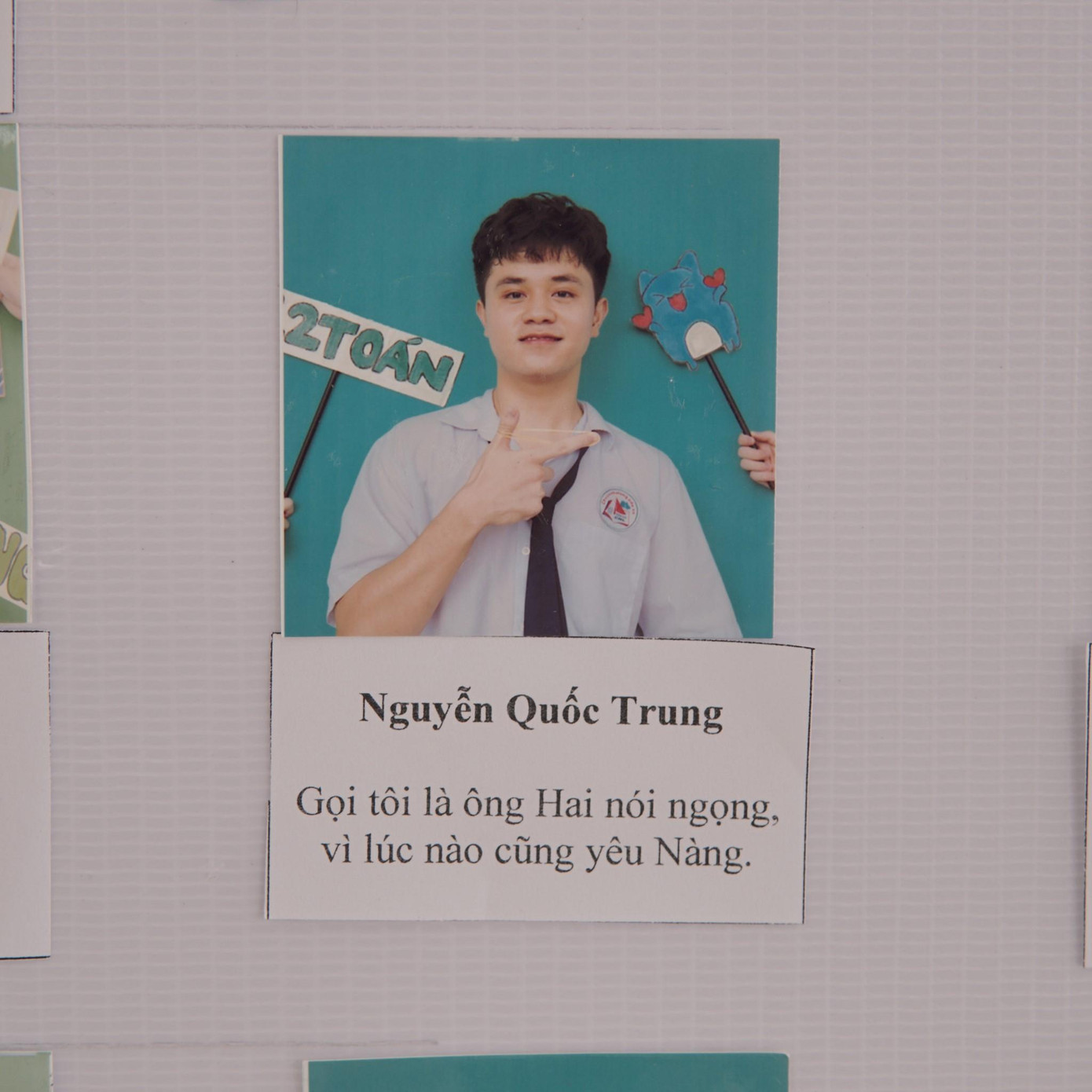 Học sinh chuyên Toán nhưng không kém phần "văn vẻ".