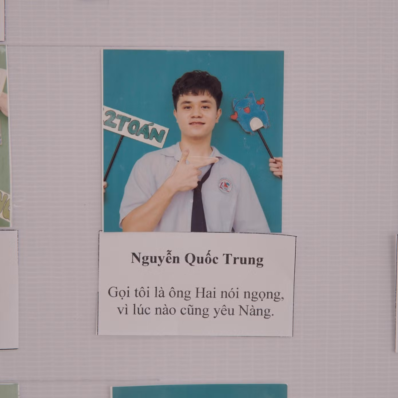 Học sinh chuyên Toán nhưng không kém phần "văn vẻ".