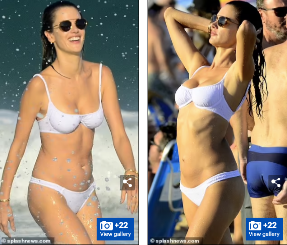 Ở tuổi 40 và đã qua 2 lần sinh nở nhưng Alessandra Ambrosio vẫn giữ được vóc dáng săn chắc cân đối. Ở tuổi 40 và đã qua 2 lần sinh nở nhưng Alessandra Ambrosio vẫn giữ được vóc dáng săn chắc cân đối.