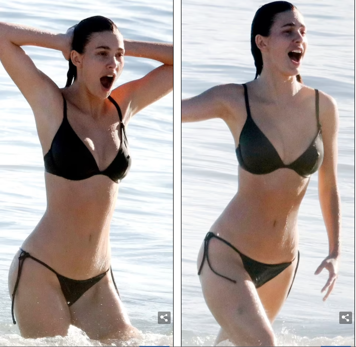 Camila Morrone cao 1m75, số đo 3 vòng 89-61-86(cm), hiện người mẫu nổi tiếng của làng thời trang.