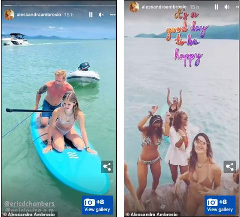 Ngoài Anja, nàng mẫu còn có một con trai Noah 9 tuổi. Hai bé là con chung của cô với chồng cũ Jamie Mazur. Cặp đôi ly hôn vào năm 2018 sau 10 năm bên nhau và người đẹp giành quyền nuôi 2 con.