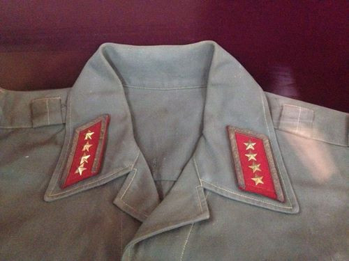 Bộ Quân phục Đại tướng Võ Nguyên Giáp đã sử dụng trong các ngày lễ của đất nước