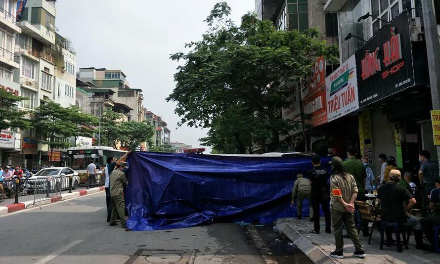 Hiện trường vụ cháy Hiện trường vụ cháy