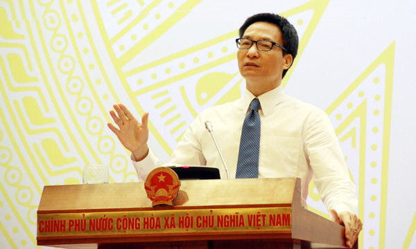 Bộ trưởng, Chủ nhiệm Văn phòng Chính phủ Vũ Đức Đam. Ảnh: Công Khanh