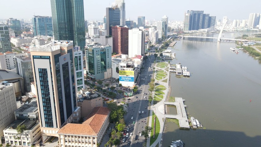 Khu vực bến Bạch Đằng sẽ tiếp nhận tàu có sức chứa dưới 75 hành khách, cho phép tàu nhà hàng hoạt động từ 18 giờ - 21 giờ. Ảnh: Nguyễn Tiến.