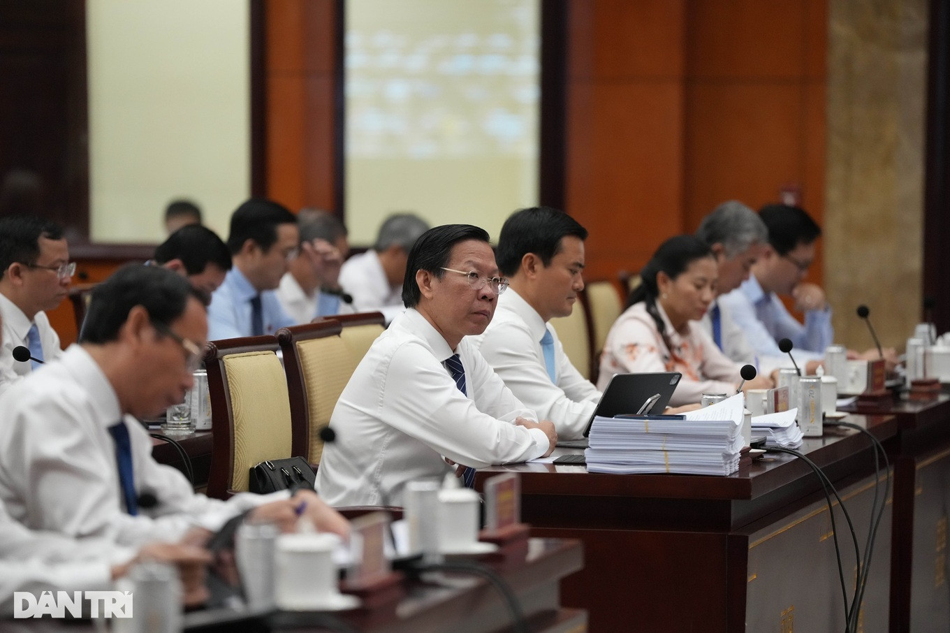 Kỳ họp HĐND TPHCM lần thứ 11 vừa khai mạc sáng 19/9 (Ảnh: Hữu Khoa).