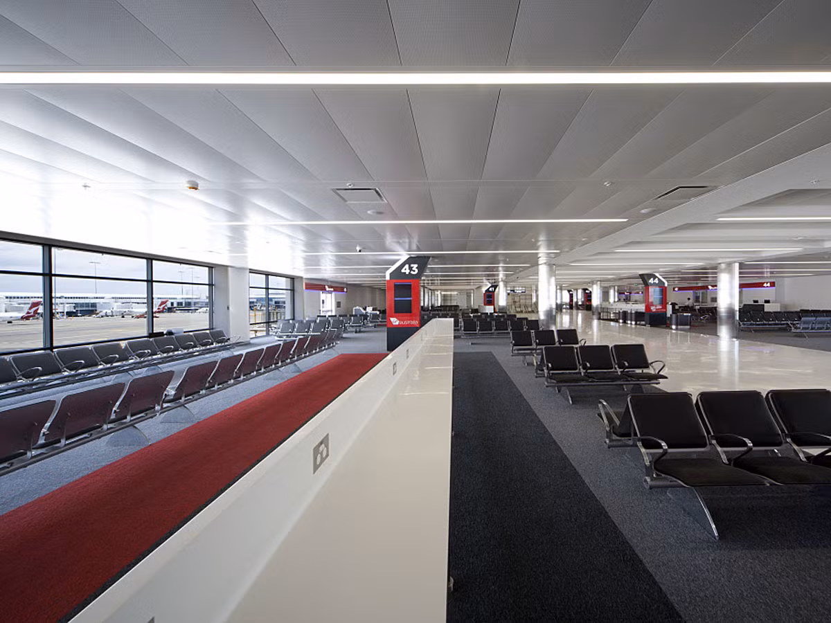 Khách nội địa ở sân bay Sydney Kingsford Smith chưa đạt mong muốn.