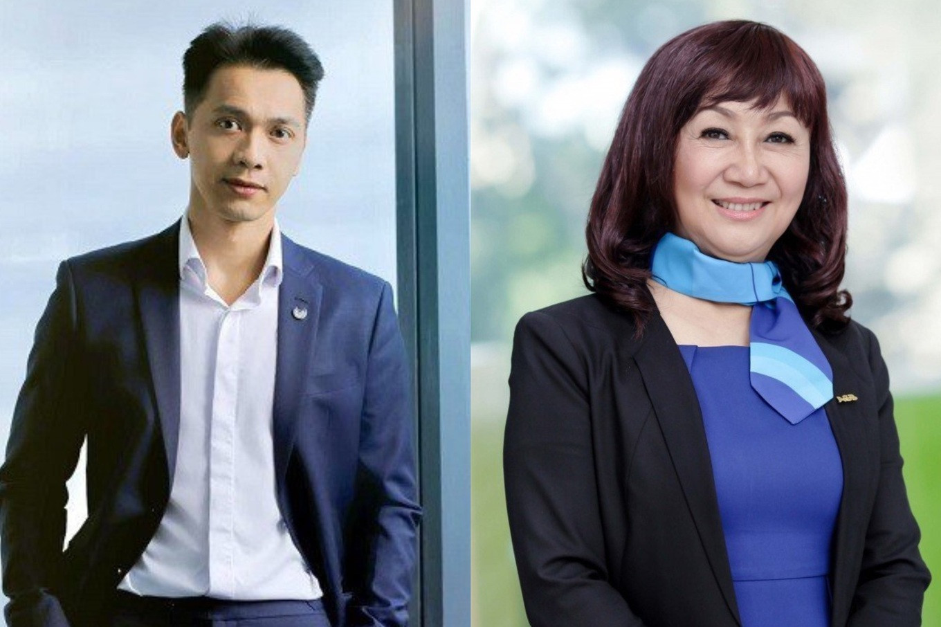 Ông Trần Hùng Huy (bên trái) và bà Đặng Thu Thủy (Ảnh: ACB). Ông Trần Hùng Huy (bên trái) và bà Đặng Thu Thủy (Ảnh: ACB).