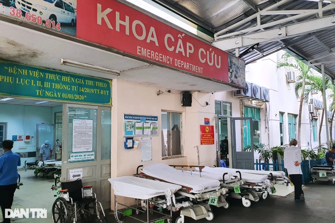 Bệnh viện Nhân dân 115, nơi điều trị cho bà H. (Ảnh: Hoàng Lê).