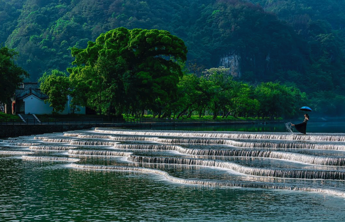 Quang cảnh của đập Juli Dam. Ảnh: Shen Lianqing. Quang cảnh của đập Juli Dam. Ảnh: Shen Lianqing.
