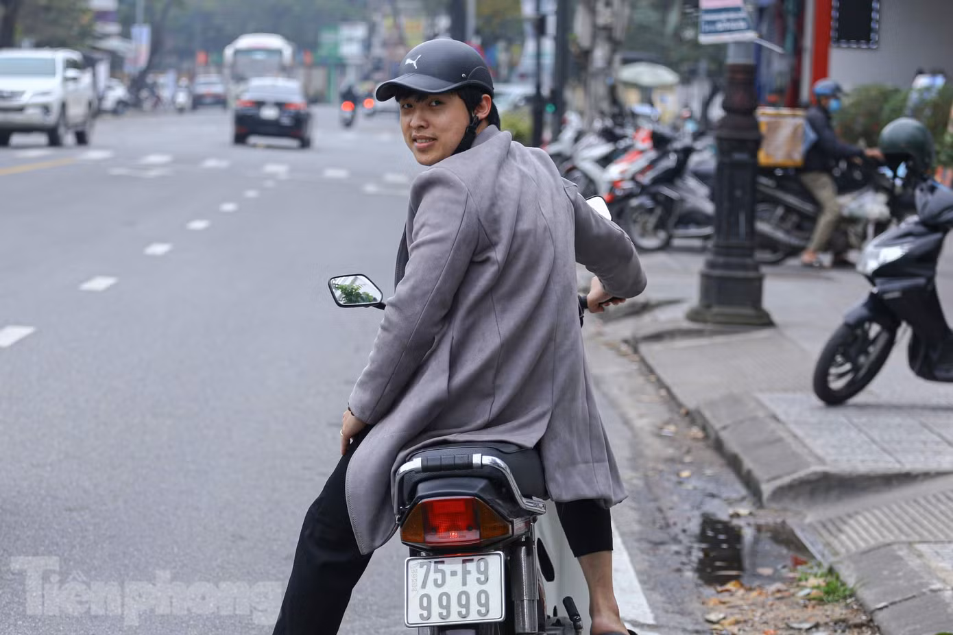 Chiếc xe anh Huy tâm đắc nhất.