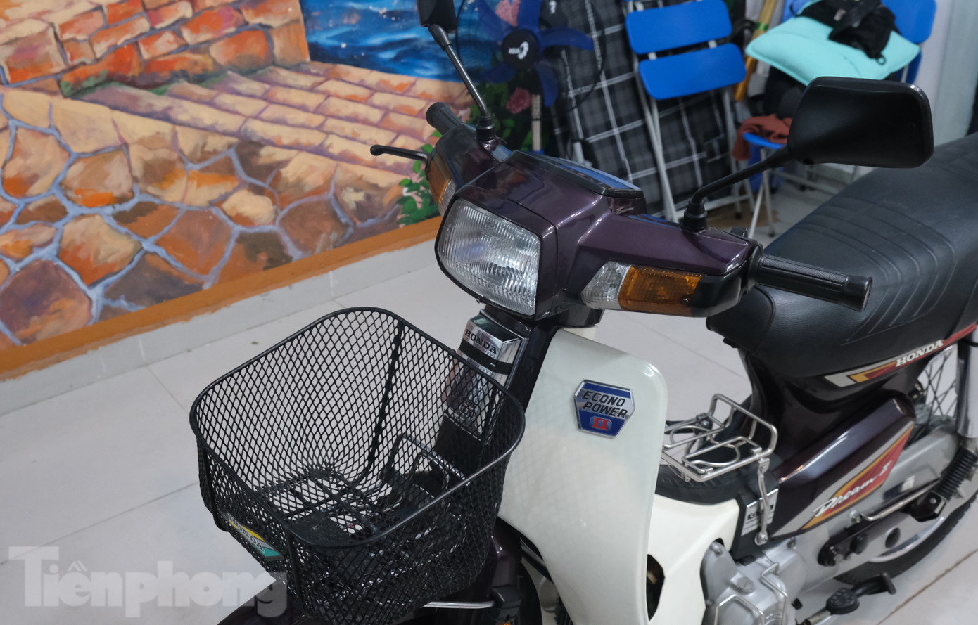 Chiếc Dream đời cổ anh Quân Quý đang sở hữu.