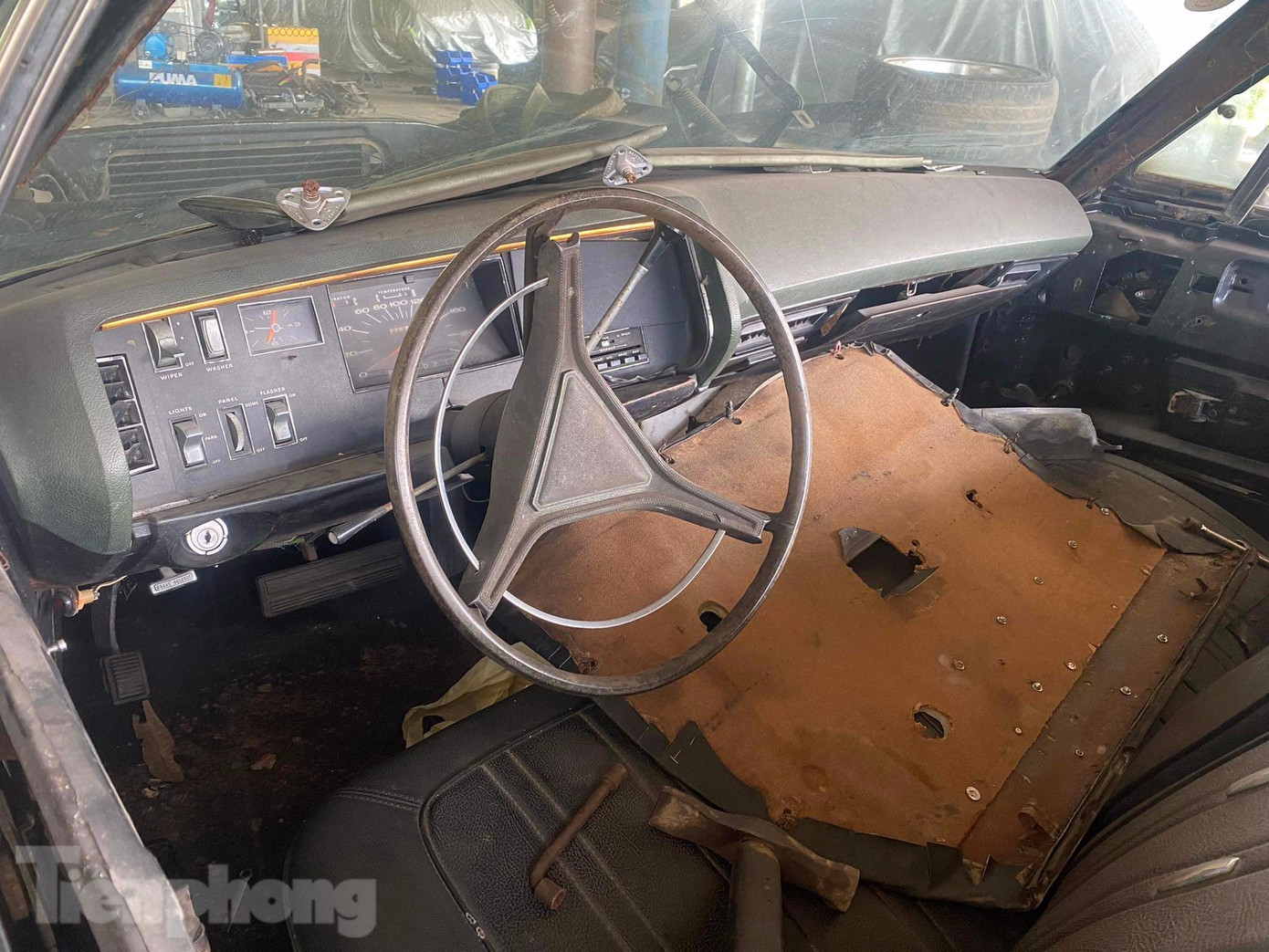 Tình trạng của xe khi anh Khang mới mua.